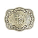 Men's Praying Cowboy At Cross Belt Buckle