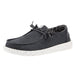 Womens Wendy Black Stretch Canvas Casual Shoe
