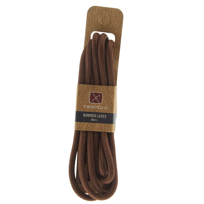 Bamboo Dark Brown Shoelaces