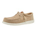 Mens Wally Elevated Basic Khaki Shoe