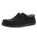 Mens Wally Classic Black Casual Shoe