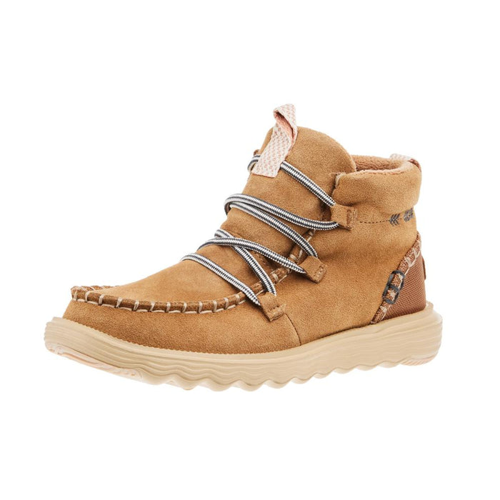 Womens Reyes Suede Tan Casual Shoe