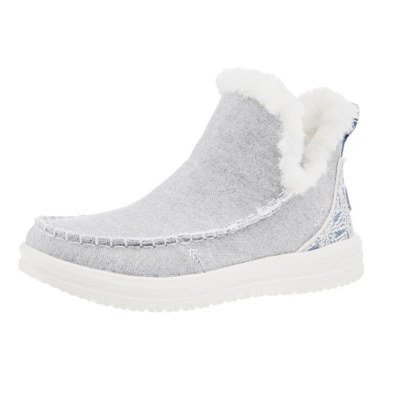 Womens Camden Brushed Cozy Grey Shoe
