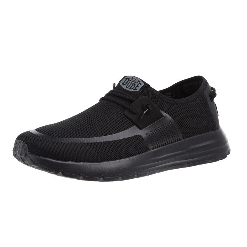 Mens Sirocco Active Black Tennis Shoe