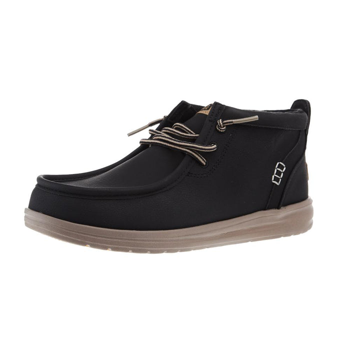 Men Wally Black Mid Griper Casual Shoe