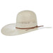 30X 5in Brim 2 Cord Tan Band Open Crown Straw Hat