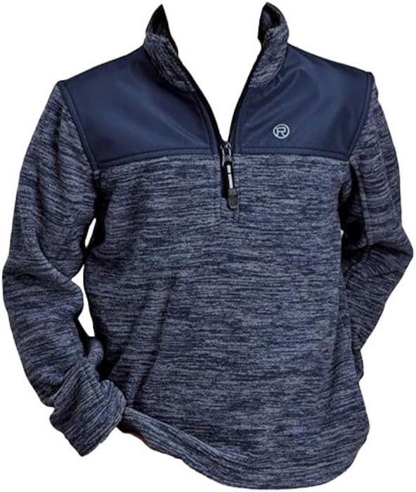 Boys Blue Micro Fleece Pullover