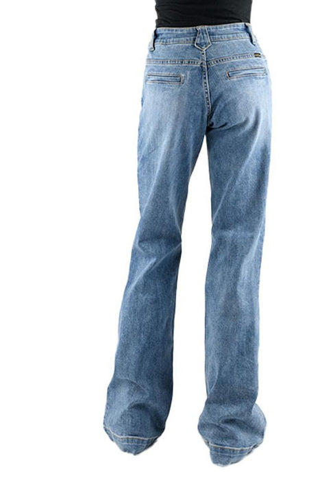 Womens Medium Wash 214 Trouser Jeans