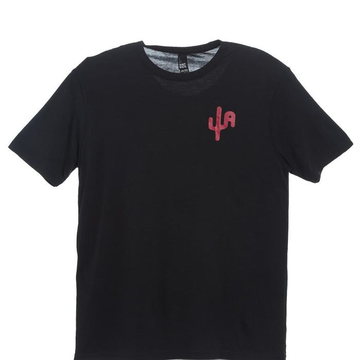 Outdoors Black Short Sleeve Tee