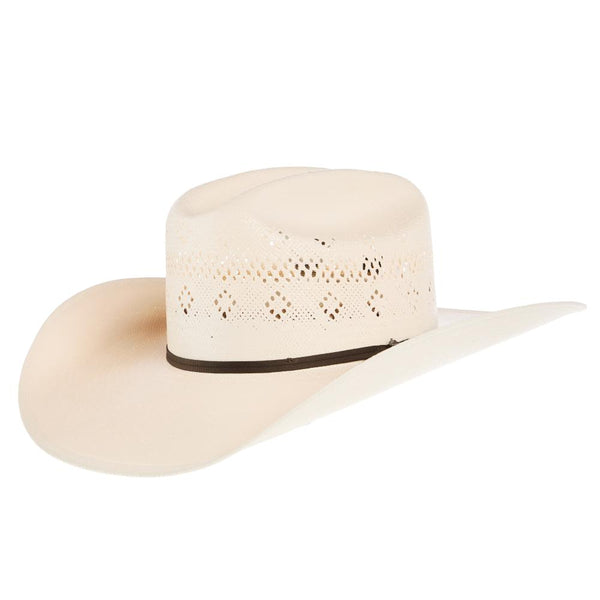 Stetson Hats 20X Baker 4 1/4in Brim Precreased Straw Hat
