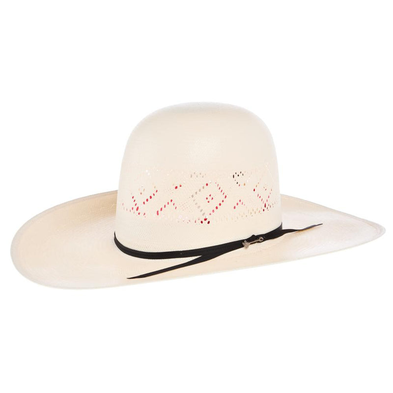 20X Saddleman 4 1/2in Brim Open Crown Straw Cowboy Hat