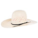 20X Saddleman 4 1/2in Brim Open Crown Straw Cowboy Hat