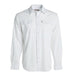 Mens Sandhill Ranch White Grid Print Long Sleeve Pearl Snap Shirt