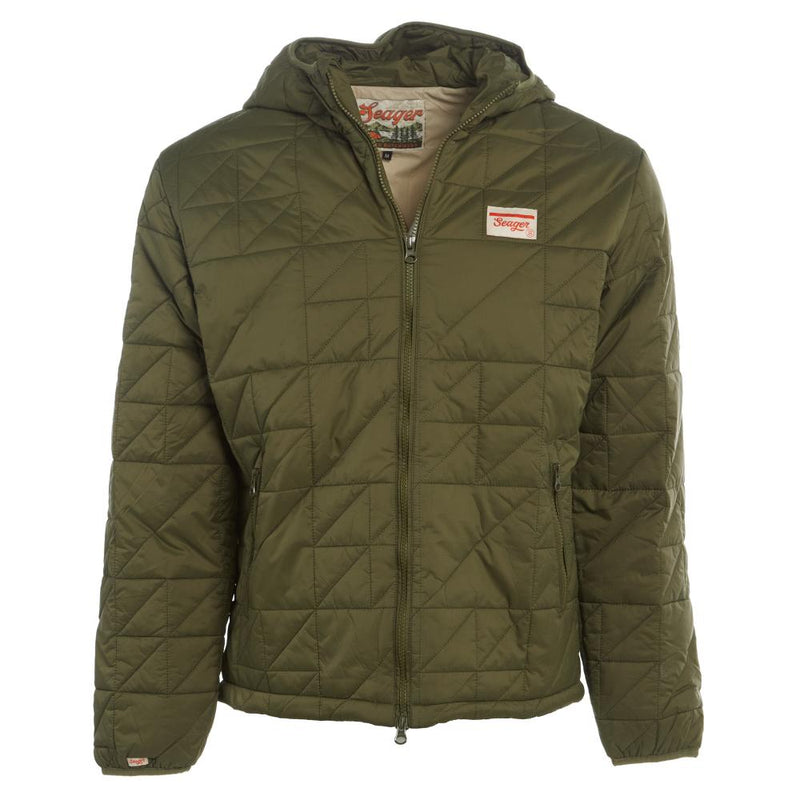Mens Ruff/Tuff Moss Puffer Jacket