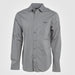 Mens Grey Team Long Sleeve Shirt
