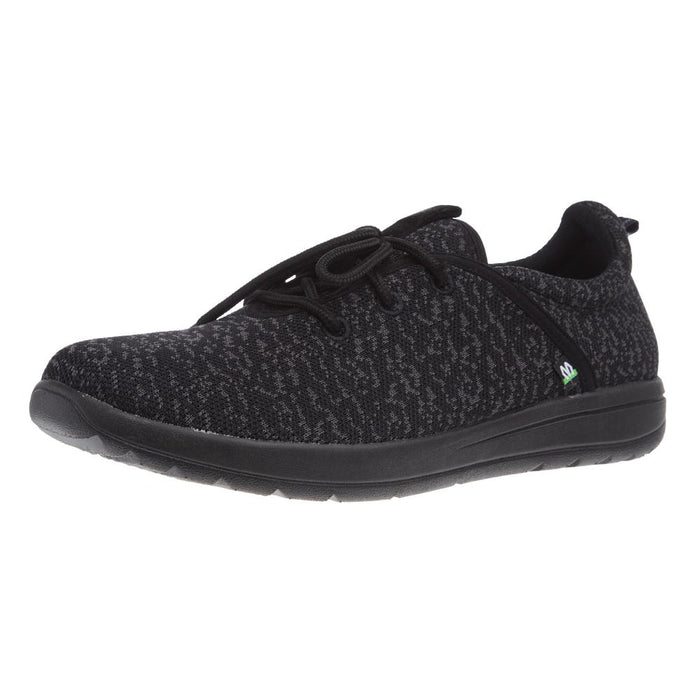 Mens ECO ANEW Black Casual Lace Up Shoe