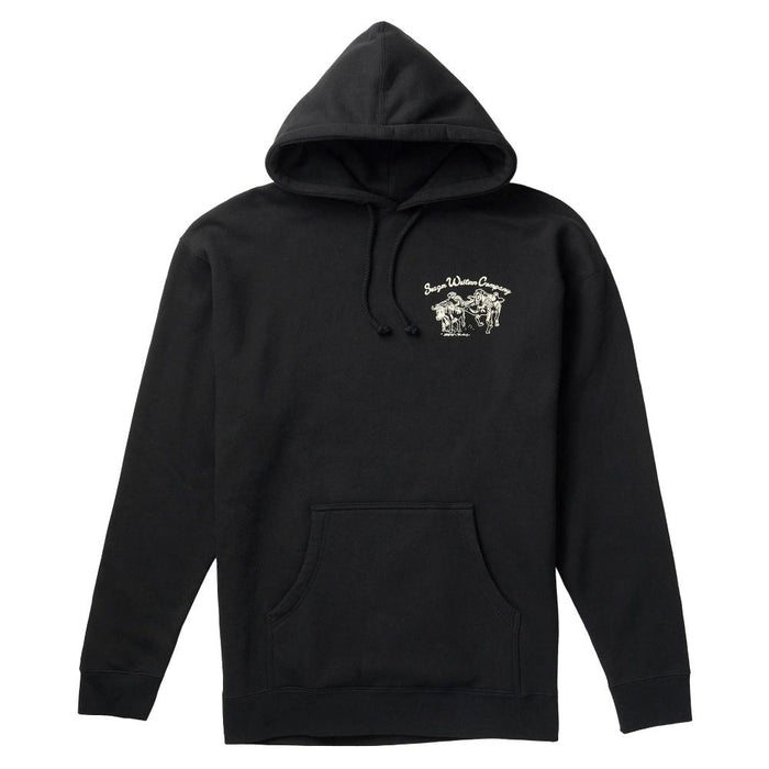 Mens Los Rios Black Hoodie