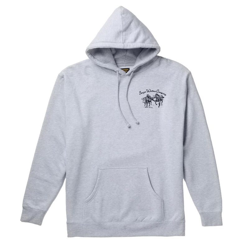 Mens Los Rios Grey Hoodie