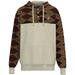 Mens Cream Aztec Jimmy Hoodie