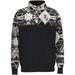 Mens Black Aztec Stevie Pullover