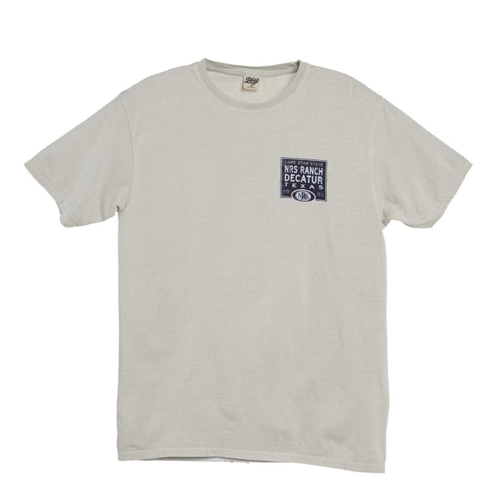 NRS Ranch Lone Star State Logo Cement Short Sleeve T-Shirt