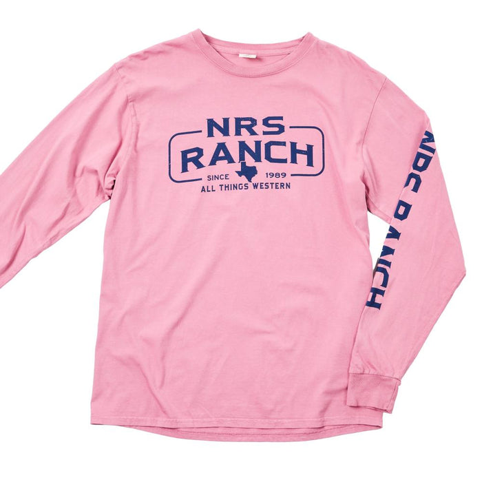 Lakeshirt NRS Ranch Dusty Rose Long Sleeve T-Shirt