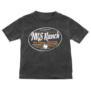 Lakeshirt Youth NRS Ranch All Things Western Logo Black Short Sleeve T-Shirt