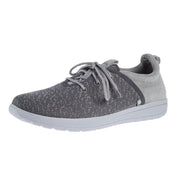 Mens ECO ANEW Grey Casual Lace Up Shoe