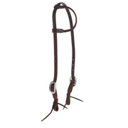 Chocolate Roughout Single Ear Gag Headstall