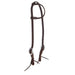 Chocolate Roughout Single Ear Gag Headstall