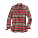 Womens Aztec Ombre Stripe Long Sleeve Shirt
