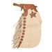Vanilla Saddle Hickory Stars 2-3T Youth Chap