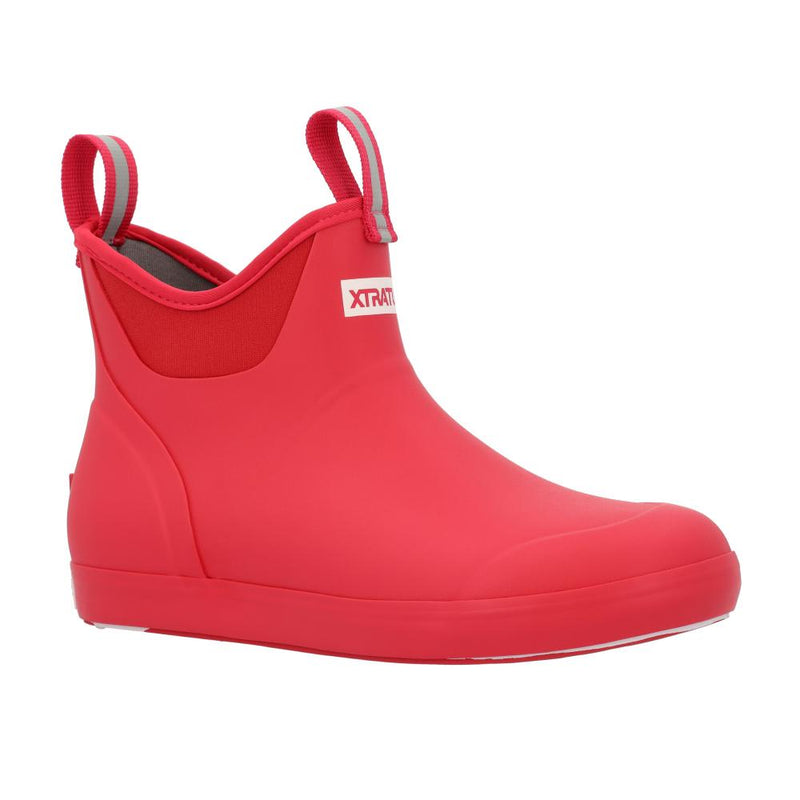 Womens Hot Pink 6In Ankle Deck Boot