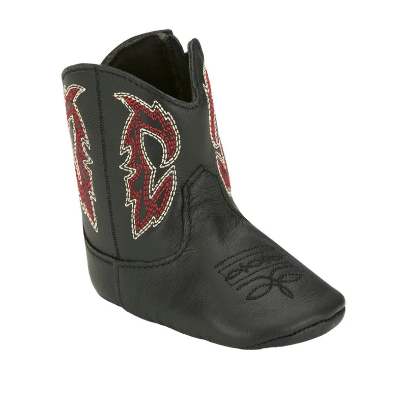 Infant Black Baby Canter Leather Boots