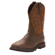 Men`s Groundbreaker 10In Top Wide Square Steel Toe Work Boot