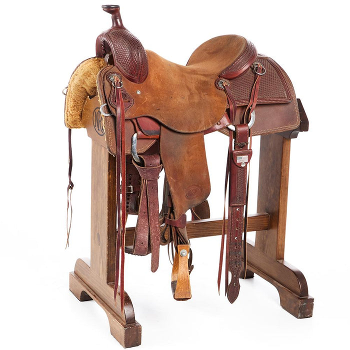Used 15.5in Ranch Cutting Saddle