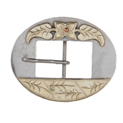 1in Floral Cart Style Buckle