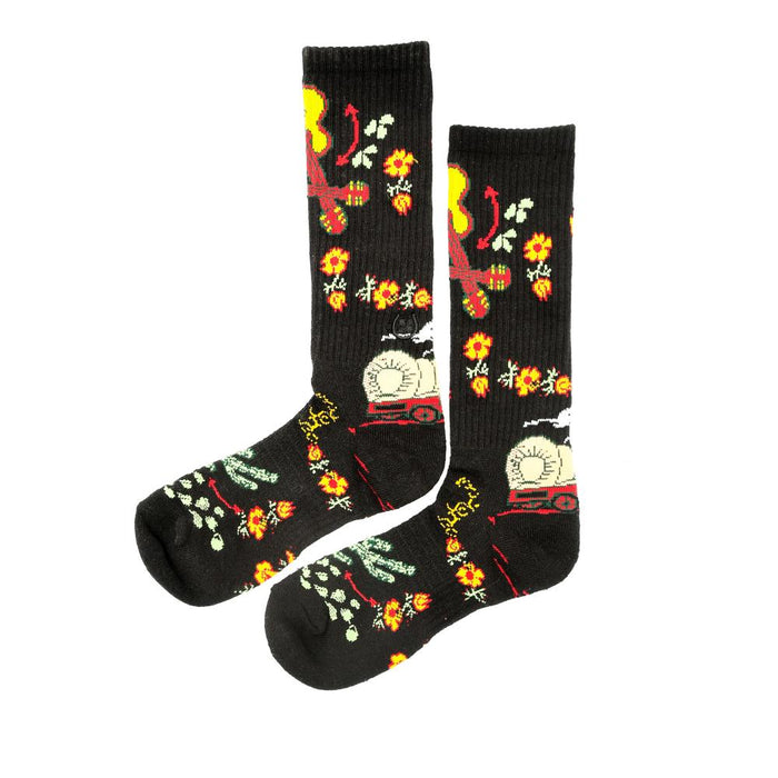 Nudie Black Performance Crew Socks