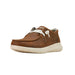 Mens Hilo Mahogany Blanket Embossed Leather Casual Shoe