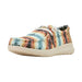 Mens Hilo Sunset Southwestern Distressed Brown Casual Shoe