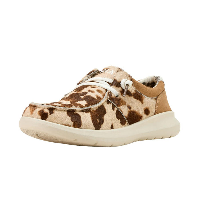 Womens Hilo Tan/White Hair Casual Shoe