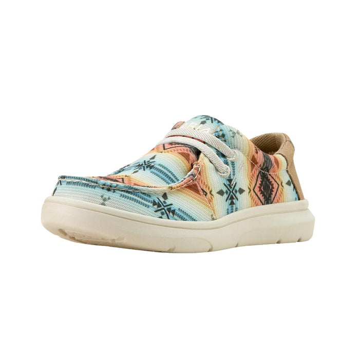 Kids Hilo Sunset Southwestern Print Casual Shoe