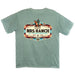 NRS Ranch Pale Jade Southwest Logo with Cowboy Tee