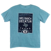 NRS Ranch Lone Star State Logo Denim Tee
