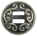 Silver Scroll 1 1/2in Slot Concho
