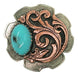 Turquoise Stone 1 1/2in Screwback Concho