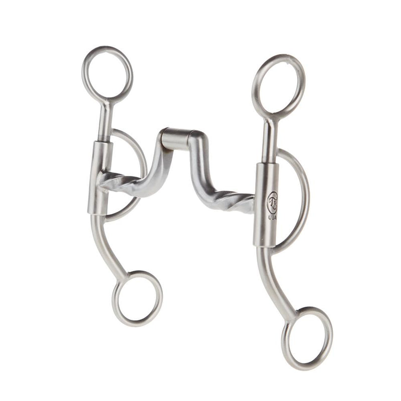 Baseline Twisted Hinge Port Short Shank Bit