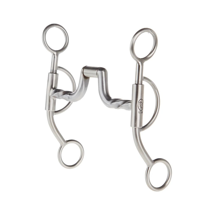 Baseline Twisted Hinge Port Short Shank Bit