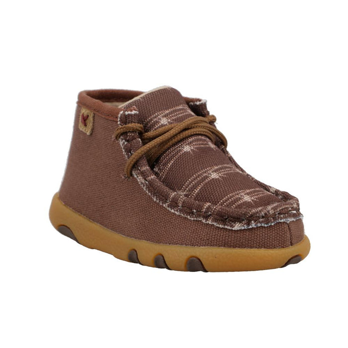 Infant Dark Brown Chukka Driving Moc
