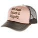 National Ropers Supply Brown Foam Rope Cap